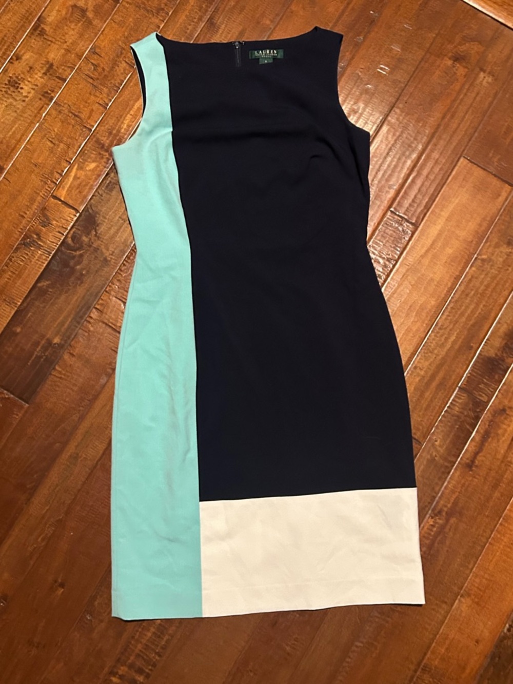 Ralph Lauren Women’s Colorblock Dress (sz 6)